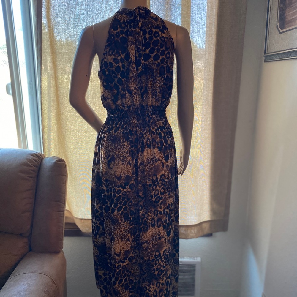 Animal print dress